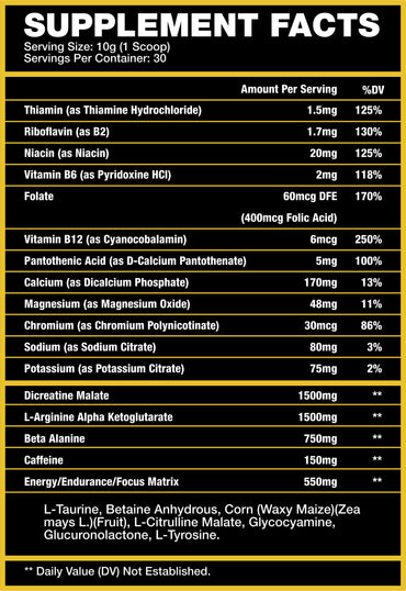 Creatine and Pre-Workout Bundle